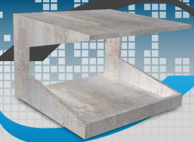 Porta ar condicionado pré moldado de concreto